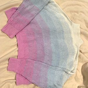 Lauren Conrad crop sweater